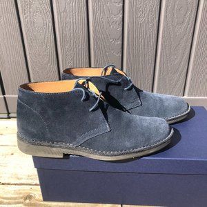 Brooks Brothers, Chukka/Desert Boots, Navy, size US 9.5